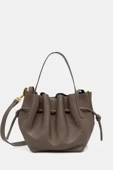 Yuzefi geanta crossbody pentru femei din piele MINI SCALLOP imagine