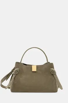 Yuzefi geanta de mana din piele intoarsa GYOZA MINI imagine