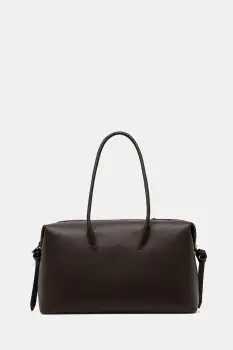 Yuzefi geanta de piele BRIOCHE WEEKENDER culoarea maro, YUZPF25-HB-BW-L038 imagine