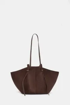 Yuzefi geanta shopper pentru femei din piele intoarsa LARGE MOCHI imagine
