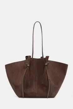 Yuzefi geanta shopper pentru femei, din piele intoarsa XL MOCHI imagine