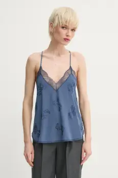 ZADIG&VOLTAIRE bluza de matase femei, cu imprimeu, WWCR01291 imagine