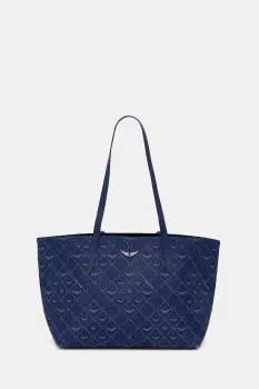 ZADIG&VOLTAIRE geanta culoarea albastru marin, LWBA03896 imagine