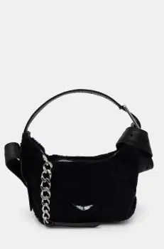ZADIG&VOLTAIRE geanta de lana culoarea negru, LWBA02550 imagine