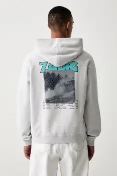 Zadig&Voltaire hanorac cu gluga pentru barbati cu bumbac GEORGIO imagine