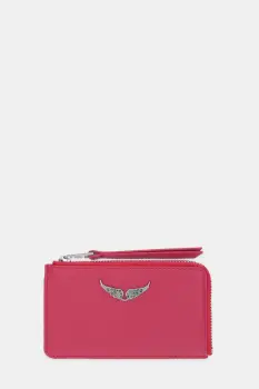 ZADIG&VOLTAIRE portofel de piele culoarea verde, LWSG00011 imagine