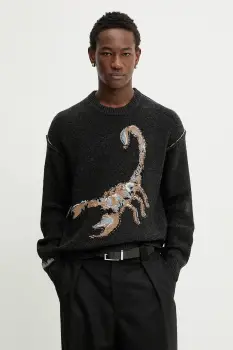 ZADIG&VOLTAIRE pulover de lana culoarea gri, KMSW01781 imagine