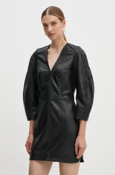 ZADIG&VOLTAIRE rochie culoarea negru, mini, evazati, RWDR00030 imagine