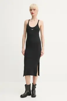 ZADIG&VOLTAIRE rochie culoarea negru, mini, mulata, JWDR01067 imagine