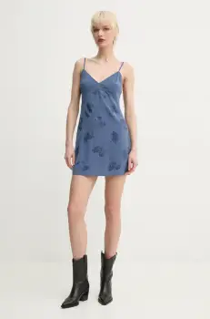 ZADIG&VOLTAIRE rochie de matase mini, evazati, WWDR02386 imagine
