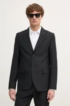 ZADIG&VOLTAIRE sacou din lana culoarea negru, WMBL00165 imagine