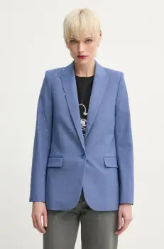 ZADIG&VOLTAIRE sacou un singur rand de nasturi, uni, WWBL01882 imagine