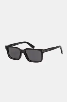 Zegna ochelari de soare barbati, culoarea negru, EZ0249_5320D imagine
