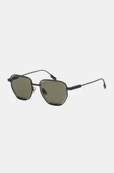 Zegna ochelari de soare culoarea argintiu, EZ0256_4909N imagine