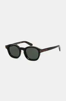 Zegna ochelari de soare culoarea negru, EZ0229_4705N imagine