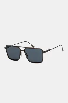 Zegna ochelari de soare culoarea negru, EZ0257_5637V imagine