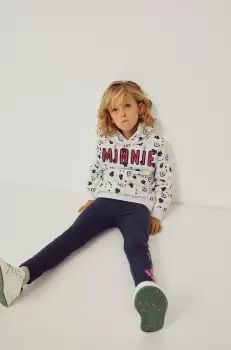 zippy bluza copii culoarea gri, cu imprimeu imagine