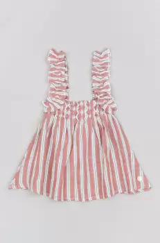 zippy bluza de bumbac pentru copii culoarea roz, modelator imagine