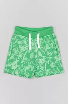 zippy pantaloni scurti bebe culoarea verde, talie reglabila imagine