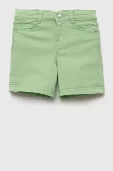 zippy pantaloni scurti copii culoarea verde, neted imagine