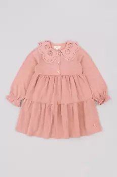 zippy rochie fete culoarea roz, mini, evazati imagine