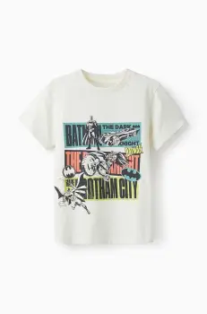 zippy tricou de bumbac pentru copii culoarea alb, cu imprimeu imagine