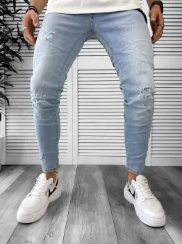 Blugi barbati conici 077 imagine