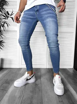 Blugi barbati conici 078 imagine