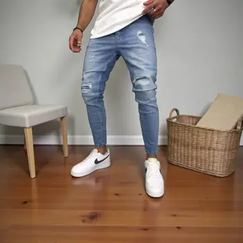 Blugi barbati conici 1242 imagine