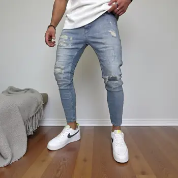 Blugi barbati conici 1243 imagine