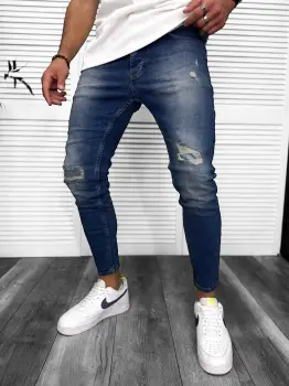 Blugi barbati conici 1244 imagine