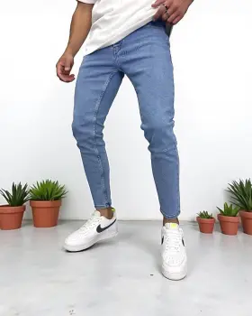 Blugi barbati conici 581 imagine