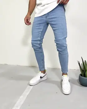 Blugi barbati conici 8865 imagine