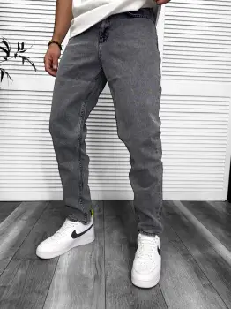 Blugi barbati gri 1160 H6-3 imagine