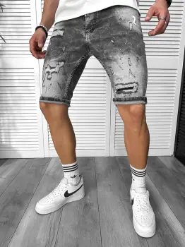 Blugi barbati scurti conici 5719 H3-7 imagine