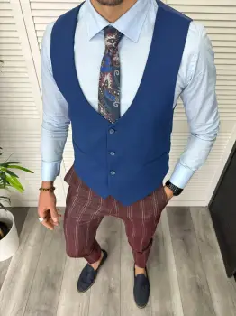 Compleu barbati  Vesta + Pantaloni 11831 imagine