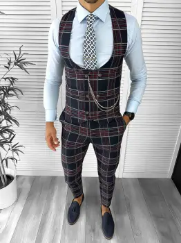 Compleu barbati Vesta + Pantaloni 12814 48-3 imagine