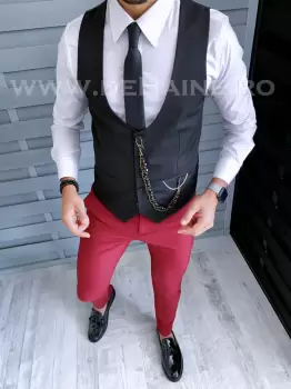 Compleu barbati Vesta + Pantaloni B1777 imagine