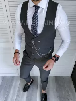 Compleu barbati Vesta + Pantaloni B4007 E 4-4 imagine