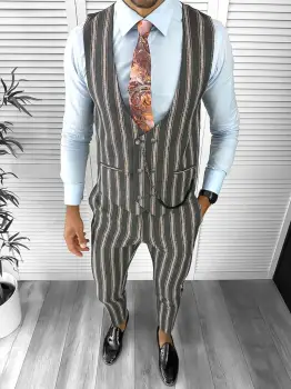 Compleu barbati Vesta + Pantaloni B4104 imagine