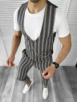 Compleu barbati Vesta + Pantaloni B4104 6-2 E* 107-4 imagine
