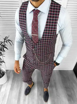 Compleu barbati Vesta + Pantaloni B4131 51-2 imagine