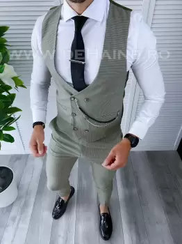 Compleu barbati Vesta + Pantaloni B4133 7-1/1-1 E imagine