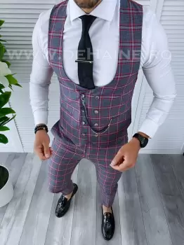 Compleu barbati Vesta + Pantaloni B4147 E imagine
