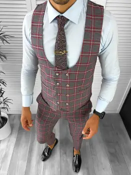 Compleu barbati Vesta + Pantaloni B4147 imagine