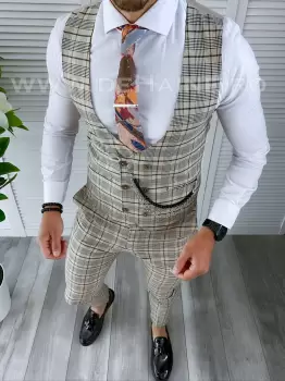 Compleu barbati Vesta + Pantaloni B4168 52-2 E imagine