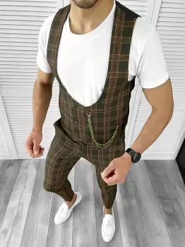 Compleu barbati Vesta + Pantaloni B4205 2-3 E*42-5 imagine