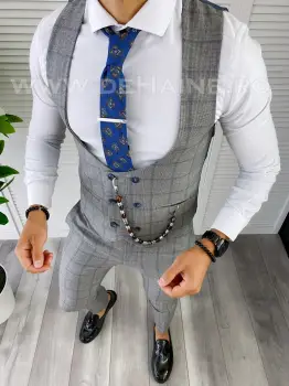 Compleu barbati Vesta + Pantaloni B5546 P20-5.3 imagine