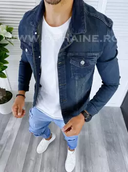 Geaca barbati de blugi B0761 51-2 imagine