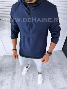 Geaca barbati de toamna bleumarin din fas subtire B2370 O4-1 imagine